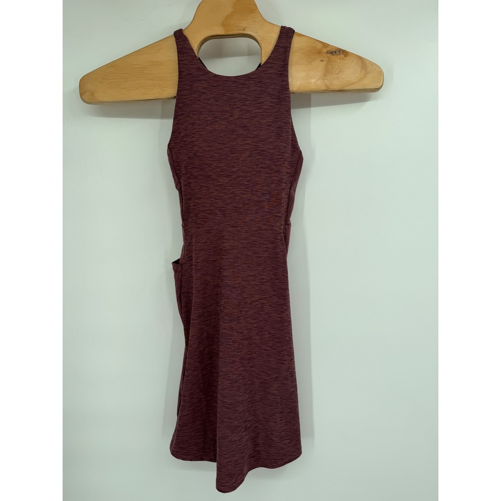 prAna Women's $99 Kimble Dress‎ Flannel Heather Athletic Stretch NWT Sz XS